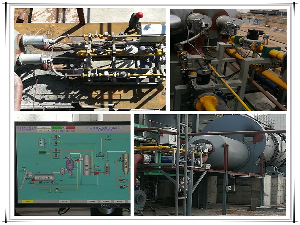 大弓农化回转窑用500万大卡分体式燃